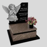 Nagrobek dla dziecka z grawerem anioła D 75 zdjęcie 40