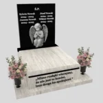 Nagrobek dla dziecka z grawerem anioła D 68 zdjęcie 40