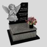 Nagrobek dla dziecka z grawerem anioła D 75 zdjęcie 42