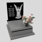 Nagrobek dla dziecka z grawerem anioła D 74 zdjęcie 39