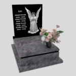 Nagrobek dla dziecka z grawerem anioła D 74 zdjęcie 42