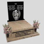 Nagrobek dla dziecka z grawerem anioła D 68 zdjęcie 46