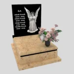 Nagrobek dla dziecka z grawerem anioła D 74 zdjęcie 45