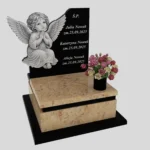 Nagrobek dla dziecka z grawerem anioła D 75 zdjęcie 45
