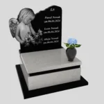 Nagrobek dla dziecka z grawerem anioła D 73 zdjęcie 46