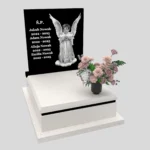 Nagrobek dla dziecka z grawerem anioła D 74 zdjęcie 46