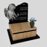 Nagrobek dla dziecka z grawerem anioła D 73 zdjęcie 47