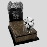 Nagrobek pojedynczy z grawerem anioła CK 162 zdjęcie 35