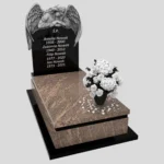 Nagrobek pojedynczy z grawerem anioła CK 162 zdjęcie 38