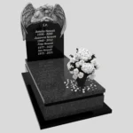 Nagrobek pojedynczy z grawerem anioła CK 162 zdjęcie 39