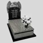 Nagrobek pojedynczy z grawerem anioła CK 162 zdjęcie 40