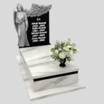 Nagrobek pojedynczy z grawerem anioła CK 163 zdjęcie 38