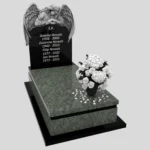 Nagrobek pojedynczy z grawerem anioła CK 162 zdjęcie 43