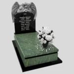 Nagrobek pojedynczy z grawerem anioła CK 162 zdjęcie 44