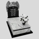 Nagrobek pojedynczy z grawerem anioła CK 162 zdjęcie 48