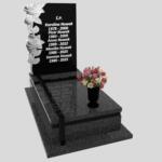 Nagrobek pojedynczy z rzeźbą kwiatów CK 158 zdjęcie 39