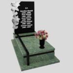 Nagrobek pojedynczy z rzeźbą kwiatów CK 158 zdjęcie 43