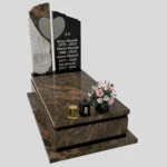 Nagrobek pojedynczy z rzeźbą skrzydła i serca CK 164 zdjęcie 35