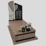 Nagrobek pojedynczy z rzeźbą skrzydła i serca CK 164 zdjęcie 38