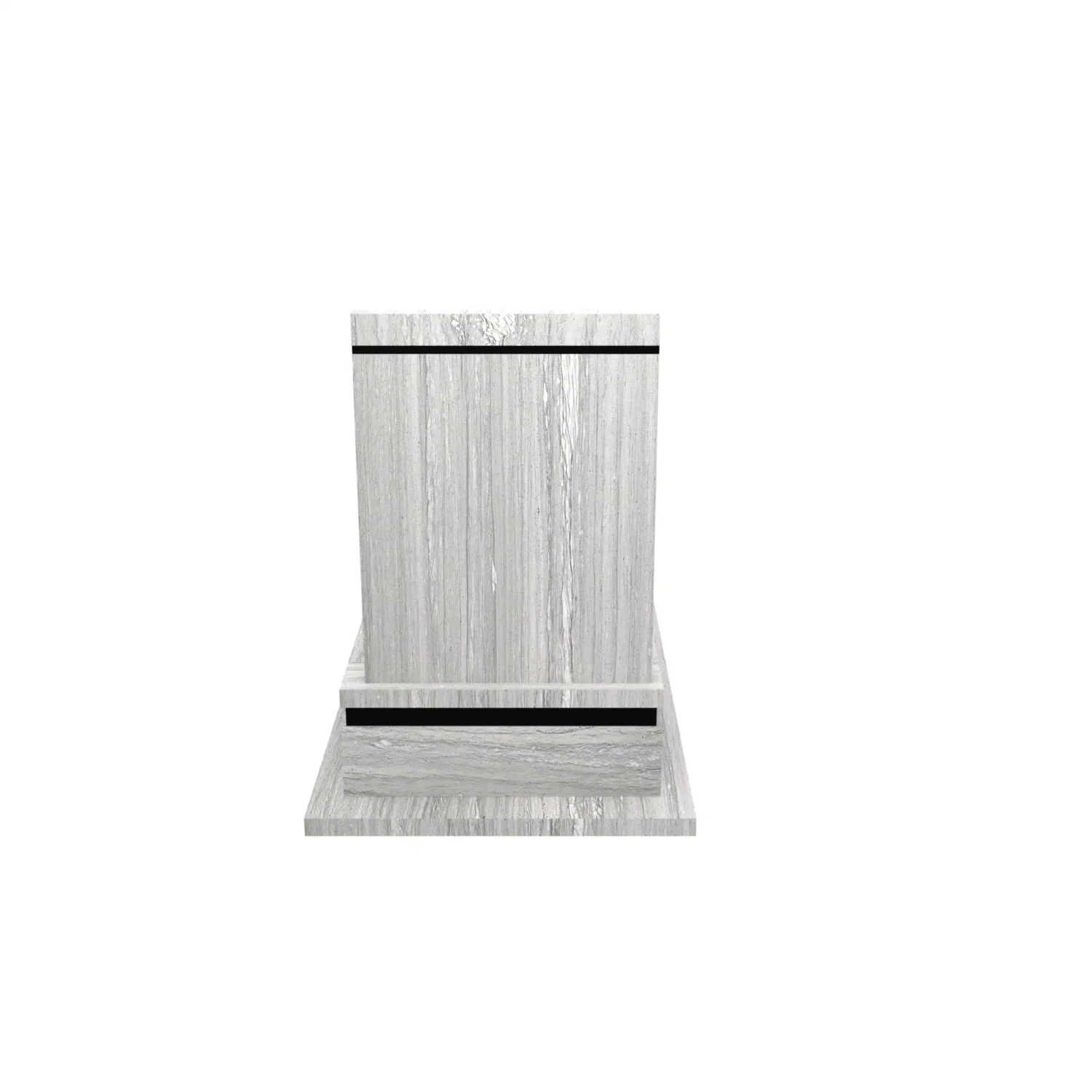 Nagrobek pojedynczy z tablicą o klasycznej formie z granitu CK 165+360 – photo №6