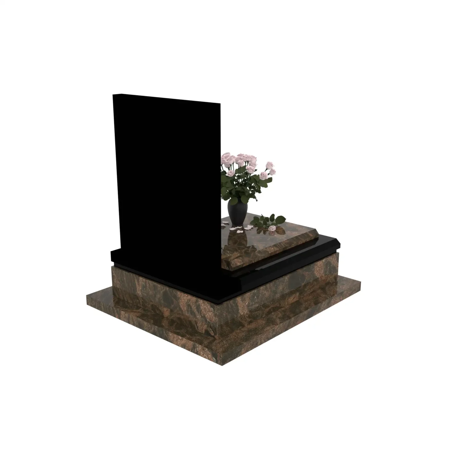 Nagrobek dla dziecka z grawerem Matki Bożej, Jezusa i dzieciątka D 69+360 – photo №7