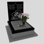 Nagrobek dla dziecka z grawerem Matki Bożej, Jezusa i dzieciątka D 69 zdjęcie 41