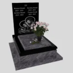 Nagrobek dla dziecka z grawerem Matki Bożej, Jezusa i dzieciątka D 69 zdjęcie 43