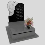 Nagrobek urnowy z artystyczną rzeźbą anioła z granitu U 112 zdjęcie 38