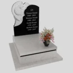 Nagrobek urnowy z artystyczną rzeźbą anioła z granitu U 112 zdjęcie 43