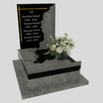 Nagrobek urnowy z wyciętą tablicą z granitu U 107 zdjęcie 36