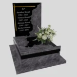 Nagrobek urnowy z wyciętą tablicą z granitu U 107 zdjęcie 39