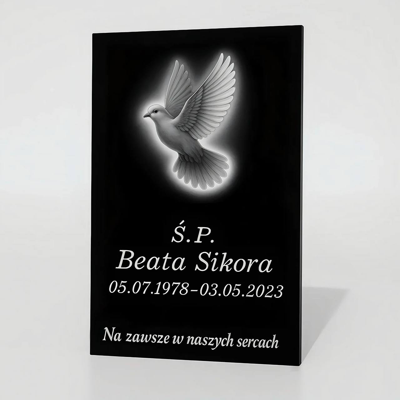 Tablica na pomnik grawerem TG-5 zdjęcie 15