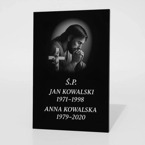 Tablica na pomnik grawerem