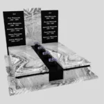 Nagrobek podwójny z rzezbionym krzyzem CK 113 zdjęcie 48