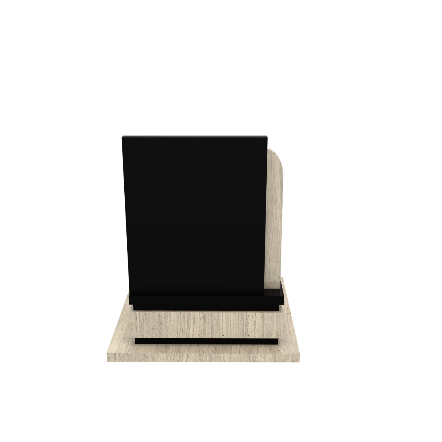 Nagrobek urnowy elegancki z krzyżem U 121+360 – photo №7