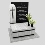 Nagrobek urnowy elegancki z krzyżem U 121 zdjęcie 34