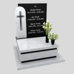 Nagrobek urnowy elegancki z krzyżem U 121 zdjęcie 35