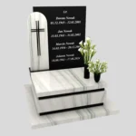 Nagrobek urnowy elegancki z krzyżem U 121 zdjęcie 39