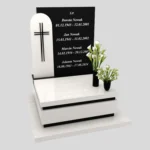 Nagrobek urnowy elegancki z krzyżem U 121 zdjęcie 43