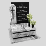 Nagrobek urnowy elegancki z krzyżem U 121 zdjęcie 44