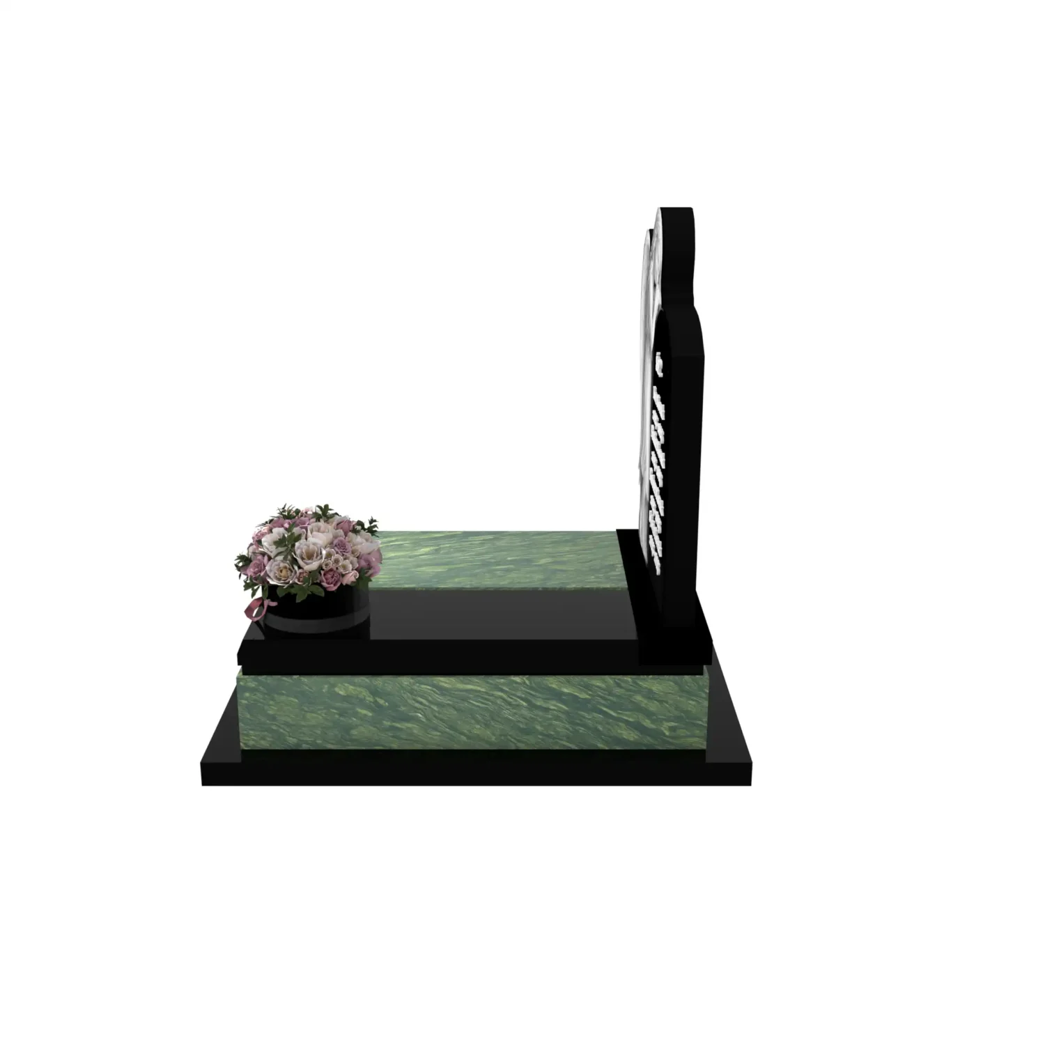 Nagrobek dla dziecka z rzeźbą anioła D 70+360 – photo №3