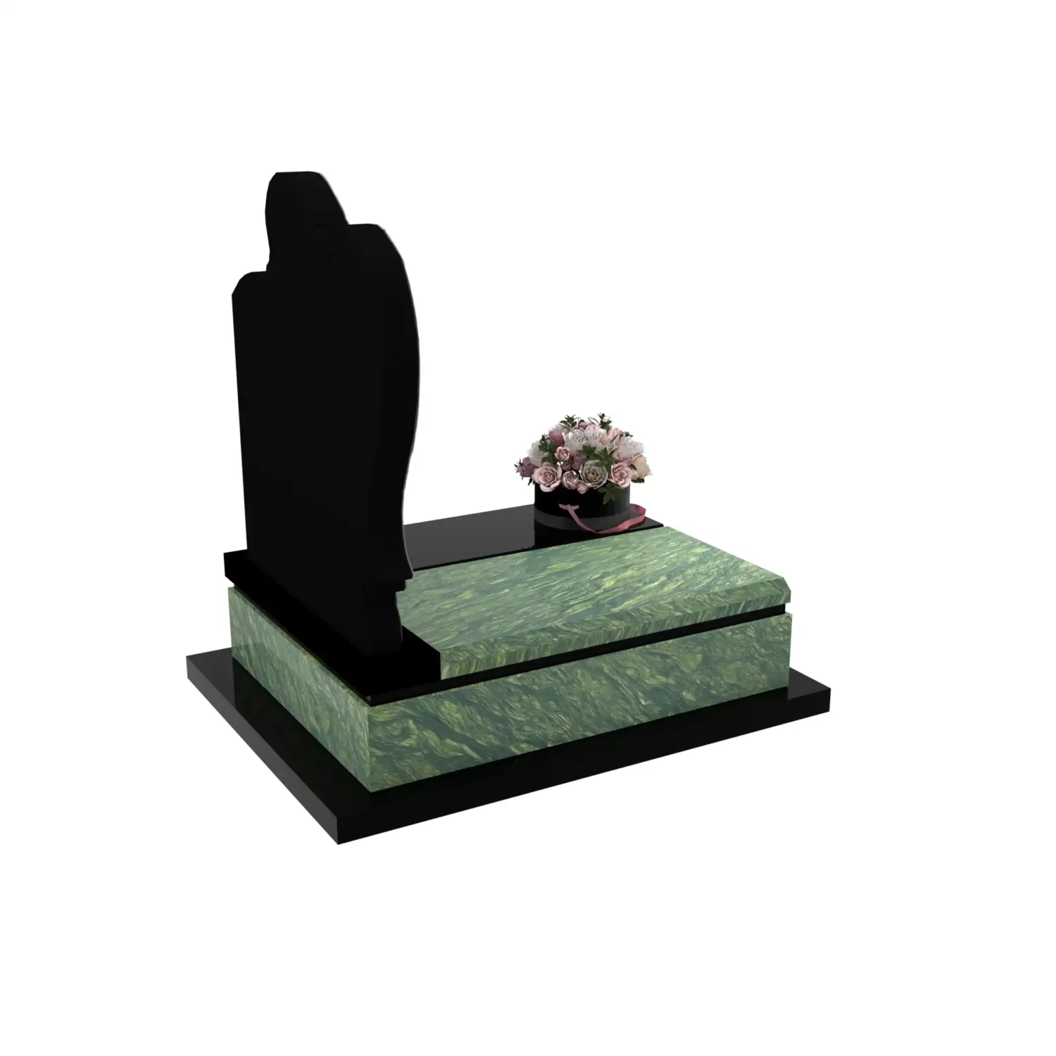 Nagrobek dla dziecka z rzeźbą anioła D 70+360 – photo №8