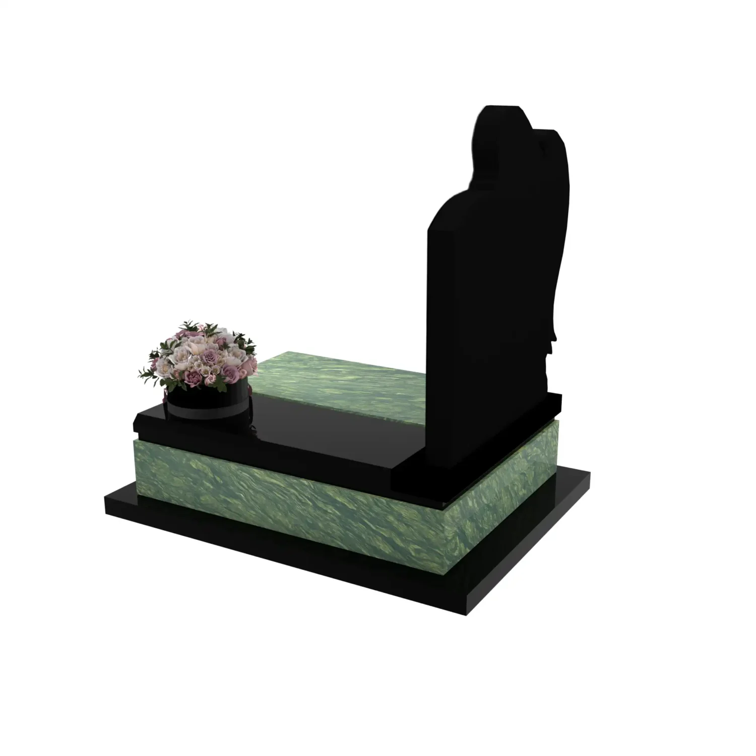 Nagrobek dla dziecka z rzeźbą anioła D 70+360 – photo №4