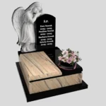 Nagrobek dla dziecka z rzeźbą anioła D 70 zdjęcie 46