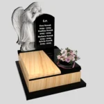 Nagrobek dla dziecka z rzeźbą anioła D 70 zdjęcie 48