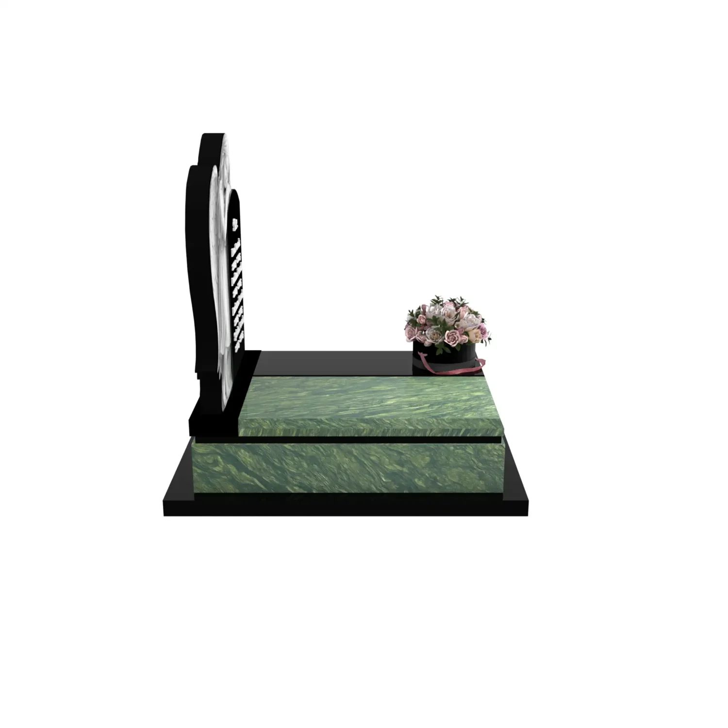 Nagrobek dla dziecka z rzeźbą anioła D 70+360 – photo №9