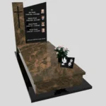 Nagrobek pojedynczy ze zdjęciami i krzyżem K 121 zdjęcie 31