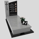 Nagrobek pojedynczy ze zdjęciami i krzyżem K 121 zdjęcie 37