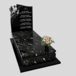 Nagrobek pojedynczy z grawerem dwóch gołębi CK 176 zdjęcie 36