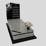 Nagrobek pojedynczy z grawerem dwóch gołębi CK 176 zdjęcie 38